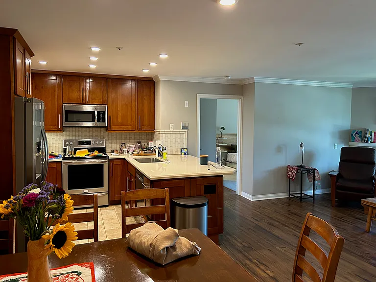 Kitchen and dining room