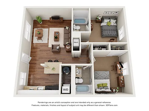 Floor plan B1 Floor Plan