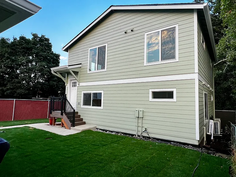 Unit #2 from yard view.