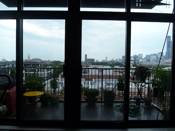 VIEW FROM LIVING ROOM