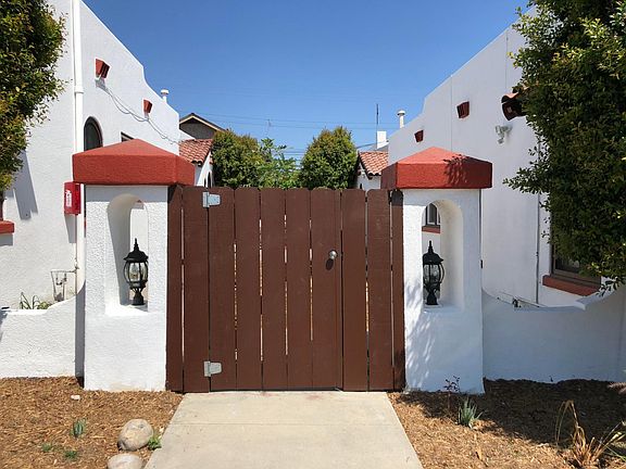 Front gated entrance