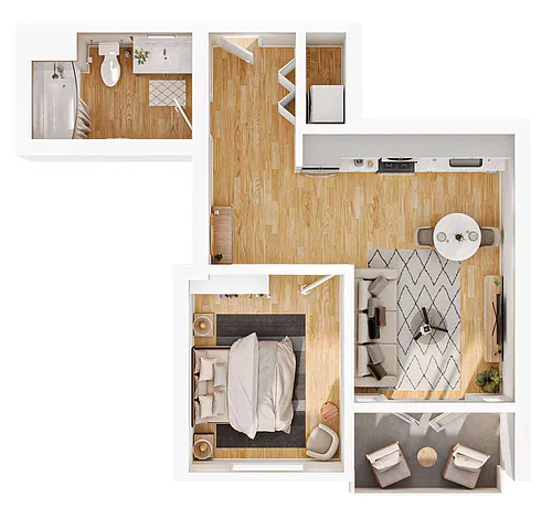 Floor plan C