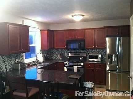 Kitchen view from informal eating area