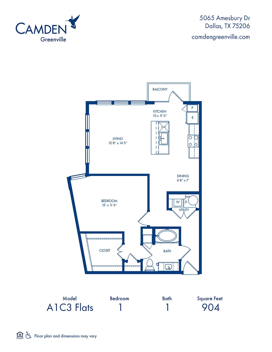 Floor plan A1C3 Flats