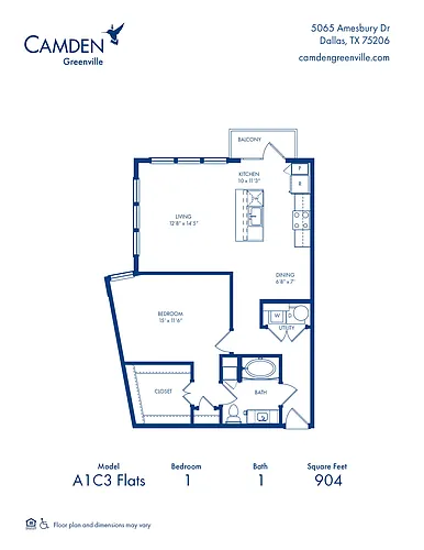 Floor plan A1C3 Flats