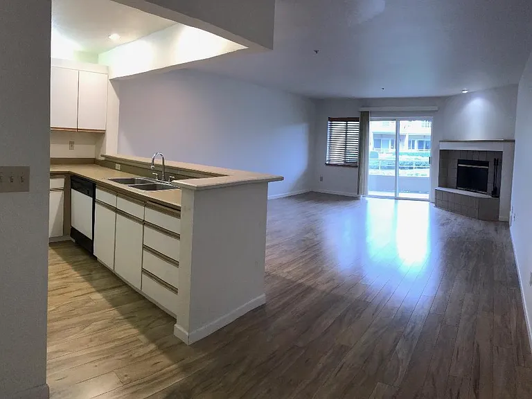 Kitchen and Living Room.