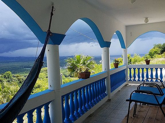Main house porch views