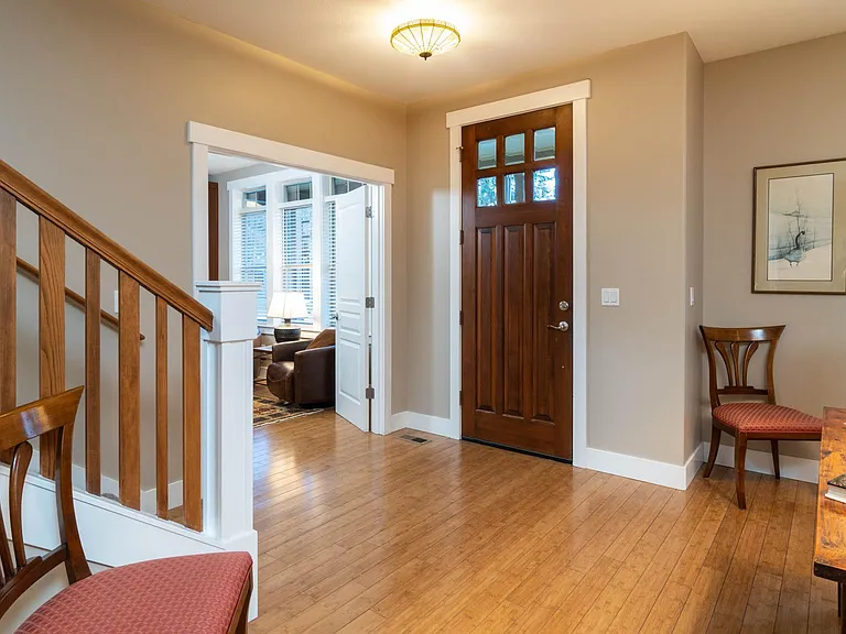 Front entry area