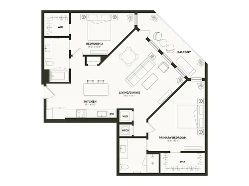 Floor plan B3