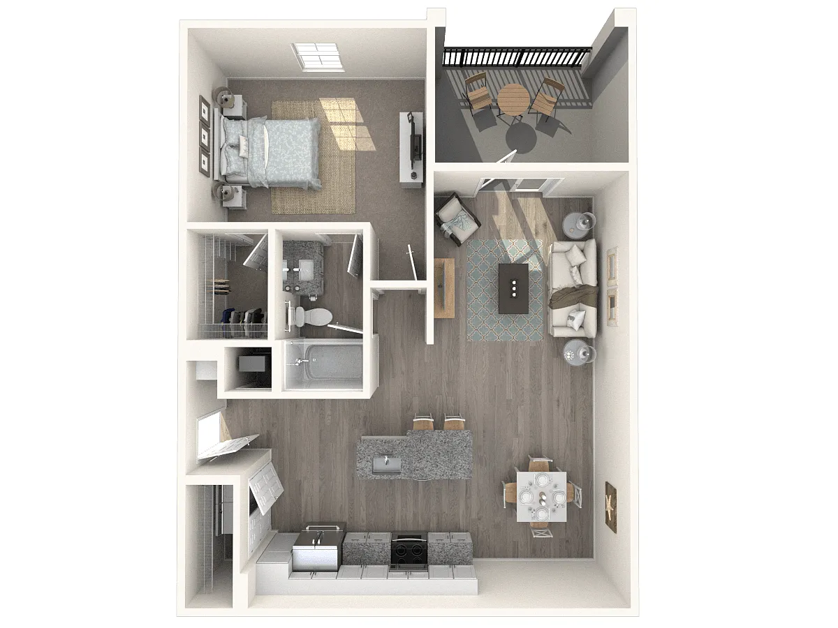 Floor plan The FInch