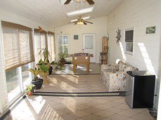 Heated sunroom