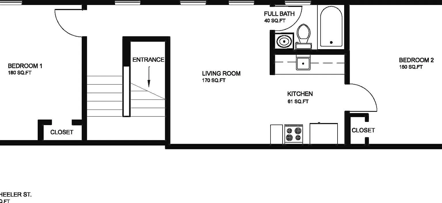 2 bed, 640 sqft, $1,500 — Photo 2