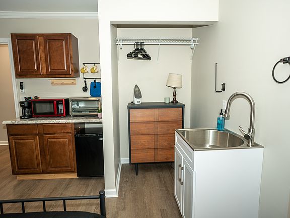 Private Closet and Kitchenette