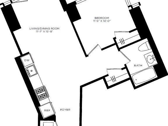 2nd image of 625 W 57th St APT 1501