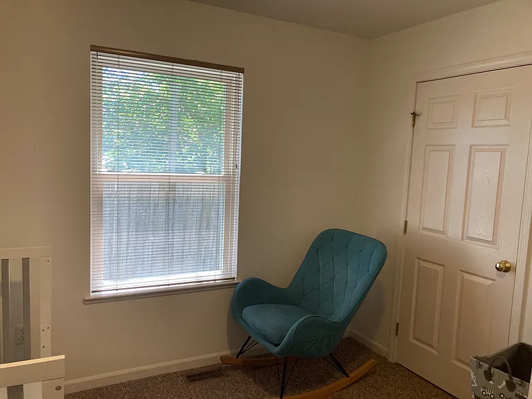 Bedroom with large closet.
