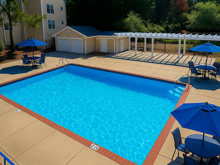 Pool and sundeck