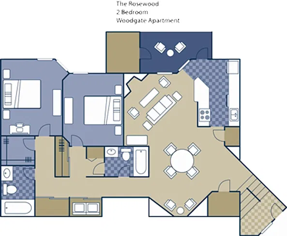 Floor plan The Rosewood