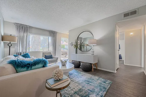 Floor plan 1 Bed 1 Bath W Large Patio