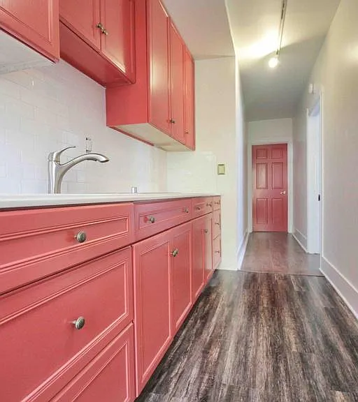 From kitchen looking toward front.