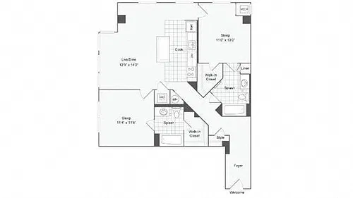 Floor plan Centreville