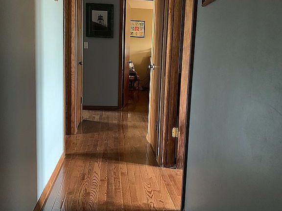 Upstairs W/ oak wood floors