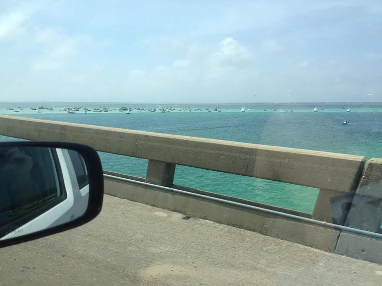 Crab Island-view from Destin Bridge. Nice!