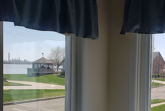 View from living room