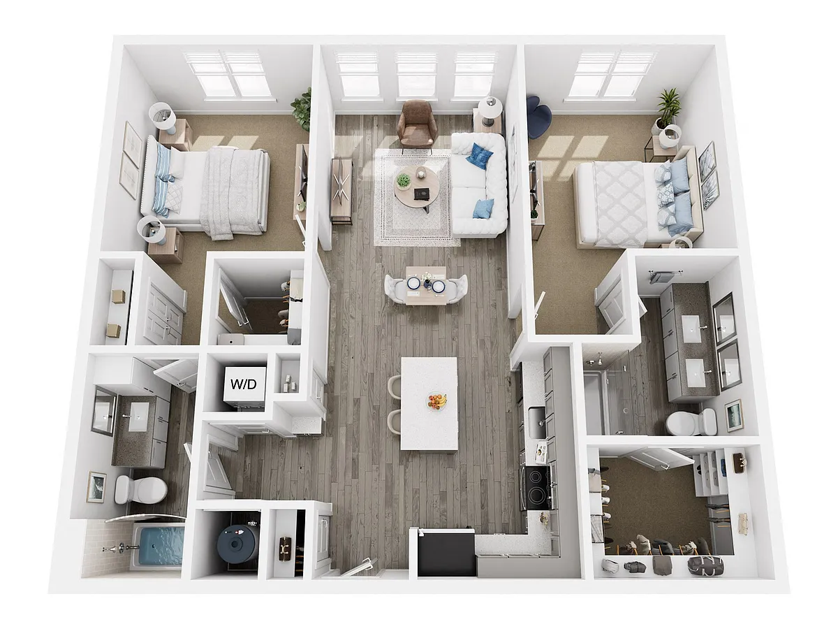 Floor plan B1