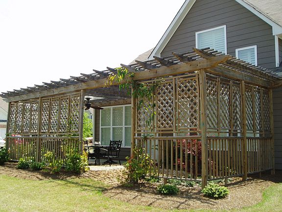 Pergola is the ideal space for outdoor fun!