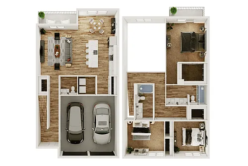 Floor plan TH C1
