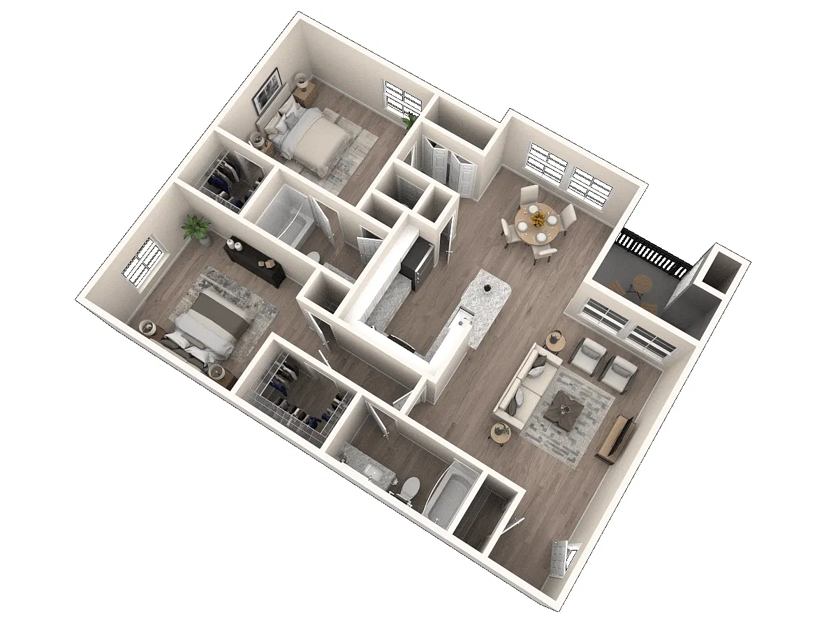 Floor plan B1