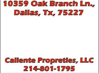 10359 Oak Branch Ln, Dallas, TX 75227