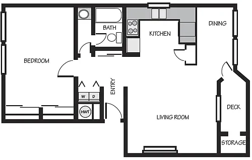 Floor plan The Fern