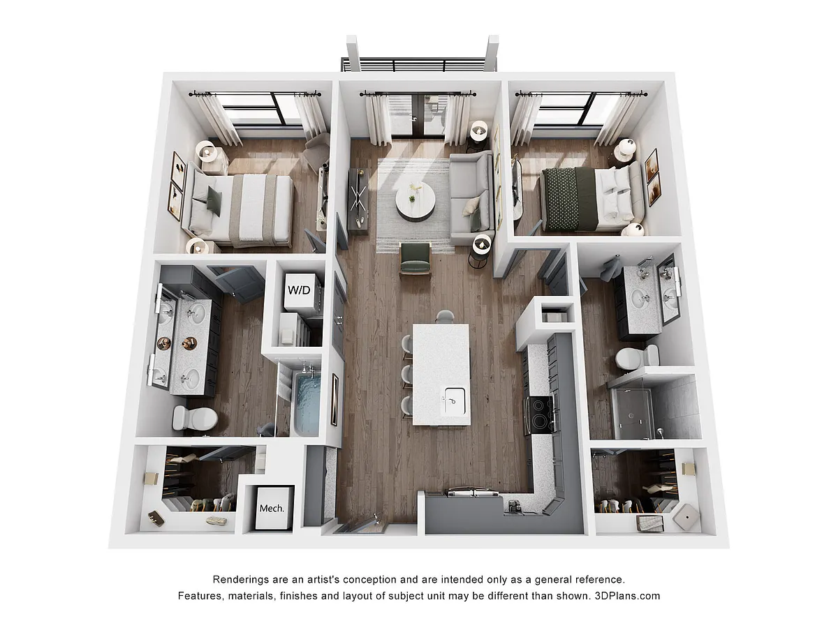 Floor plan B1