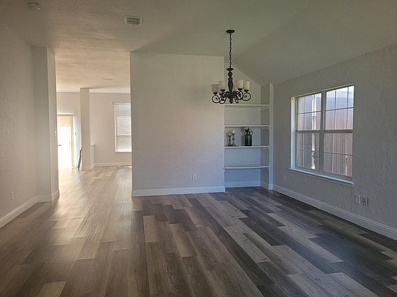 dining and formal living/ open floor plan