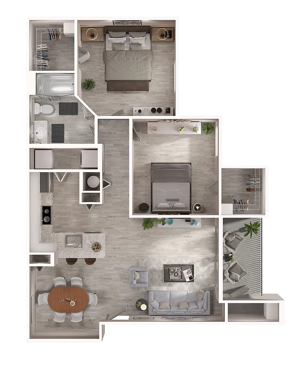 Floor plan B1R