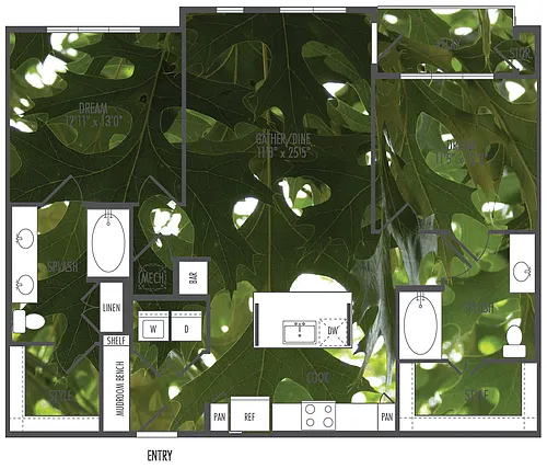 Floor plan The Magnolia