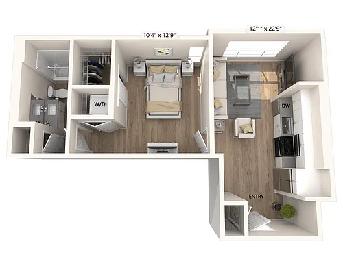 Floor plan A01-FP1