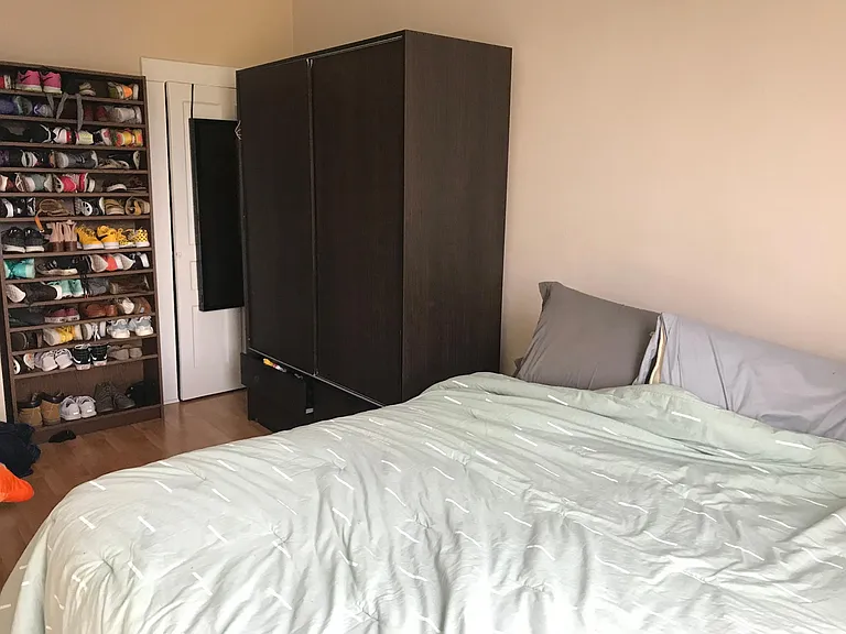Bedroom as currently furnished