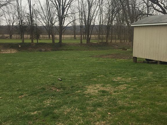 Back Yard of property