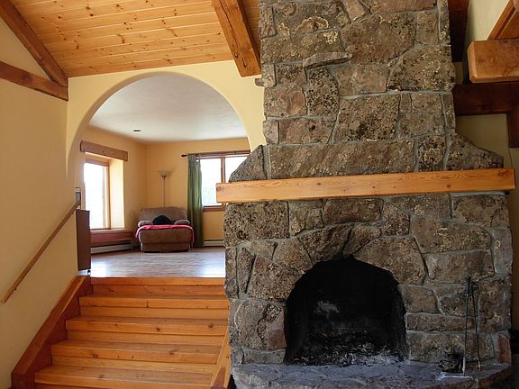 Moss R$ock fireplace, Fir Floors!