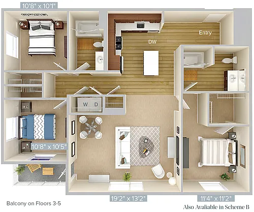 Floor plan C1-1294-A