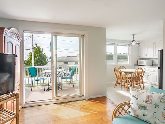 Slider off living area with ocean views.
