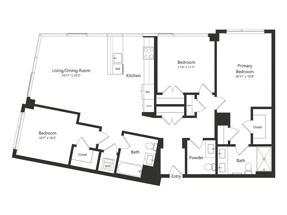 Floor plan C1