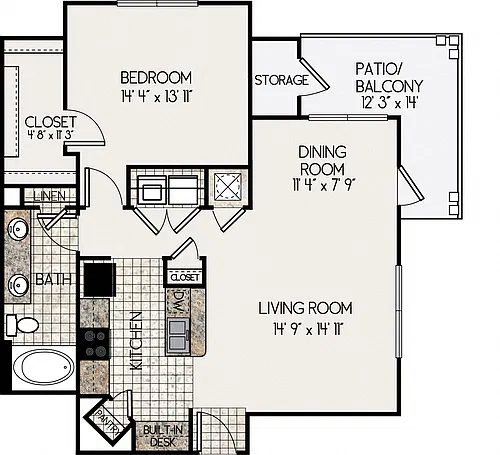 Floor plan A5 Floorplan