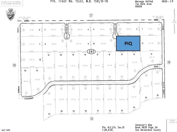 900 Fetlock Rd #11, Landers, CA 92285