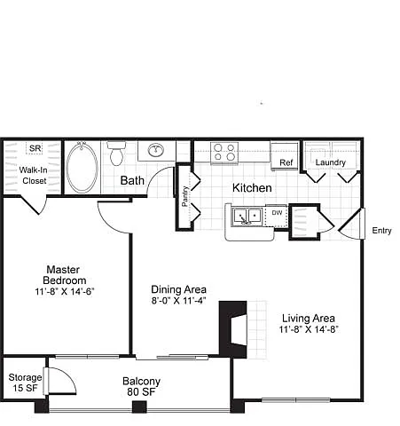 Floor plan Mason