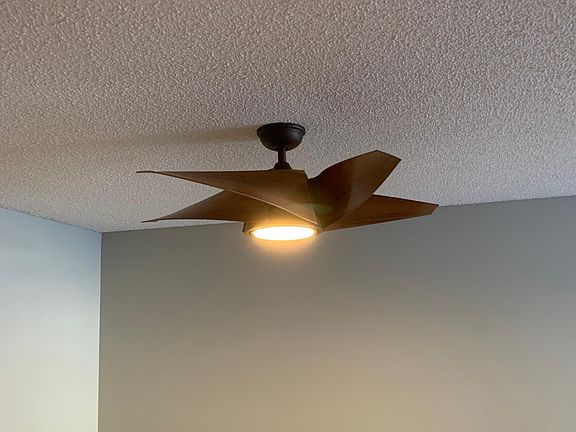 Updated ceiling fan