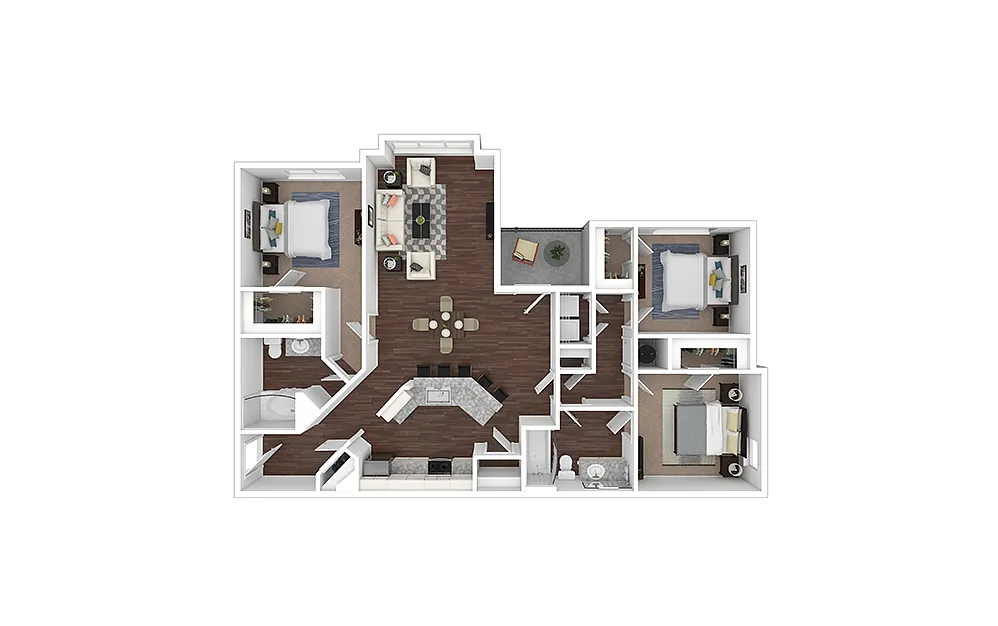 Floor plan Richmond - Renovated