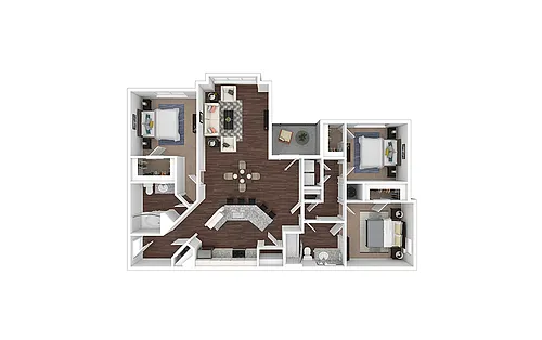 Floor plan Richmond - Renovated